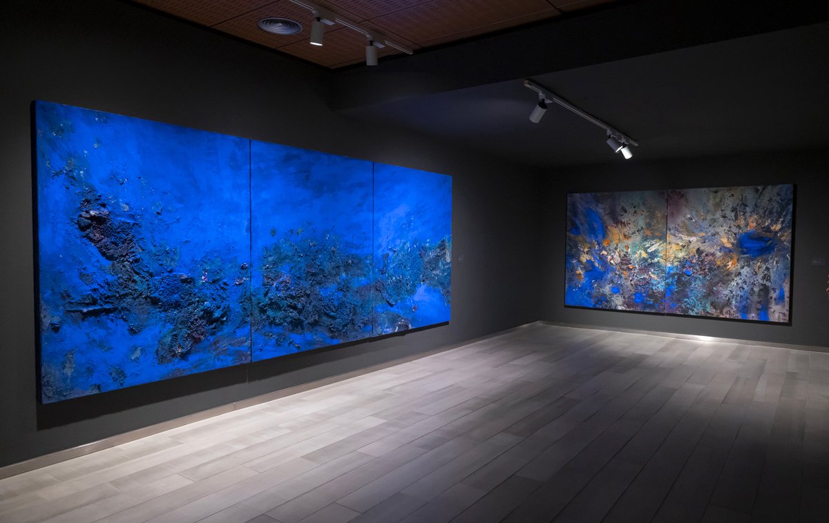 OperaGallery's tweet image. Cristina Babiloni’s major solo exhibition at Fundación Bancaja in Valencia is now open until 22 February 2026. 

Titled ‘Caleb’, the show brings together more than thirty paintings, sculptures and installations inspired by the dialogue between humanity and nature. Through organic…