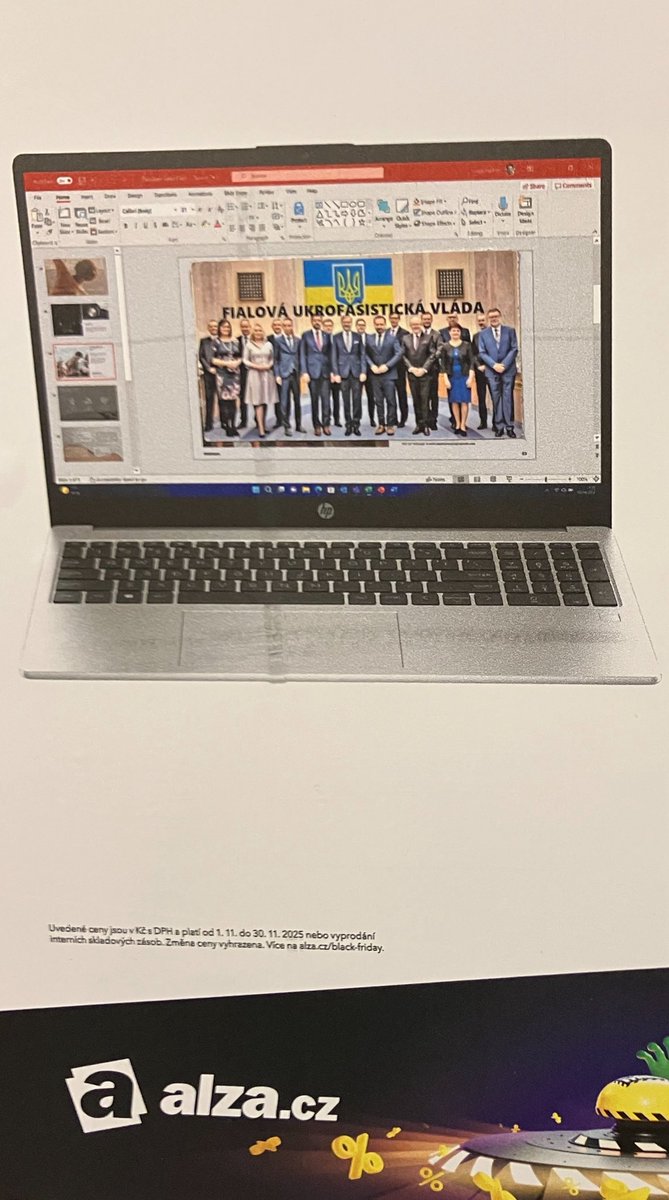 Slušnej hnus kreativa od @Alza . Nechat do DPP vylepit tuhle reklamu, kde nějaký frustrát dal na pozadí počítače tyhle nesmysly?! Pašáci z Alzy kolik u vás pracuje UA zeměstnanců abyste vůbec fungovali?! Zamořujete tímhle nenávistným bahnem <a href="/DPPOficialni/">Dopravní podnik hl. m. Prahy, akciová společnost</a>