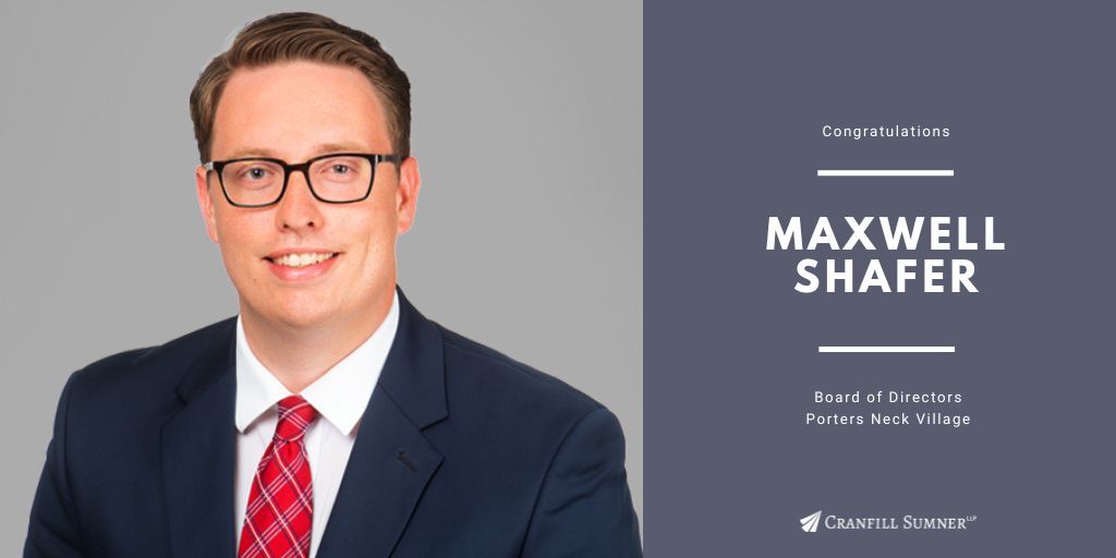 Congratulations to Max Shafer who was recently appointed to serve on the Board of Directors for Porters Neck Village, a retirement community that has been promoting an active lifestyle for seniors for more than 30 years. buff.ly/VgYd3fC #reputation #community #wilmington