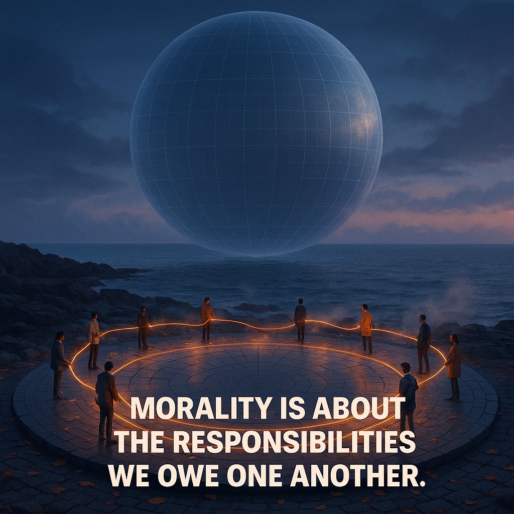 techandtruth's tweet photo. Jonathan Sacks wrote, "Morality is about the responsibilities we owe one another."
In an AI-driven world, that idea has never been more relevant.

Automation can scale action.
But only humans can scale responsibility.

November 21 @7pm
Greencourt Innovation Center https://t.co/W9IOE9cSuY