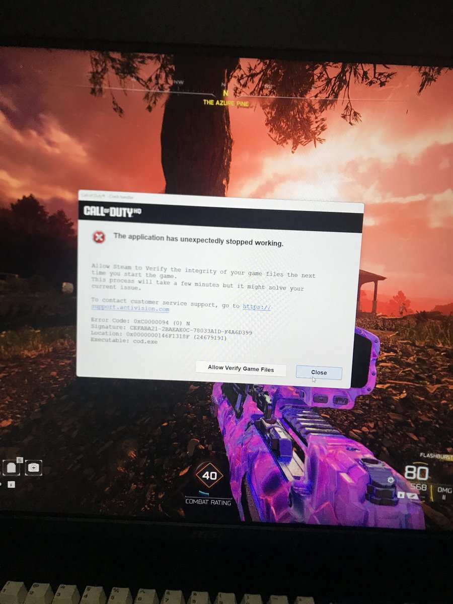 rizalarifine's tweet image. @TreyarchCM losing 40 combat rating because of game crash