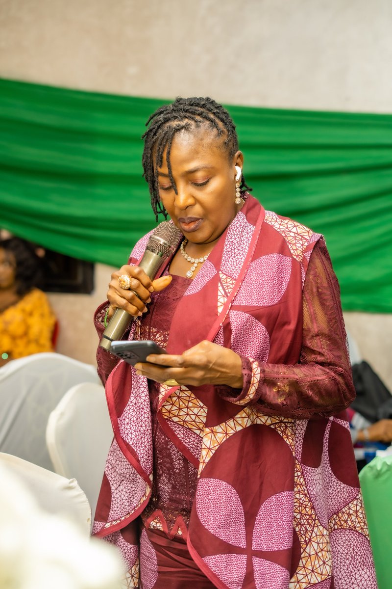 AONNNigeria's tweet image. #AGSM2025 Highlights:

Data isn’t just numbers — it’s power, and we must use it. “We need to gather available data, triangulate it, and channel it into policy and advocacy.” — Mrs. Aji Robinson, ED @htyfworldwide 

#Data4Development #EvidenceDriven #PolicyInAction #NigeriaDev