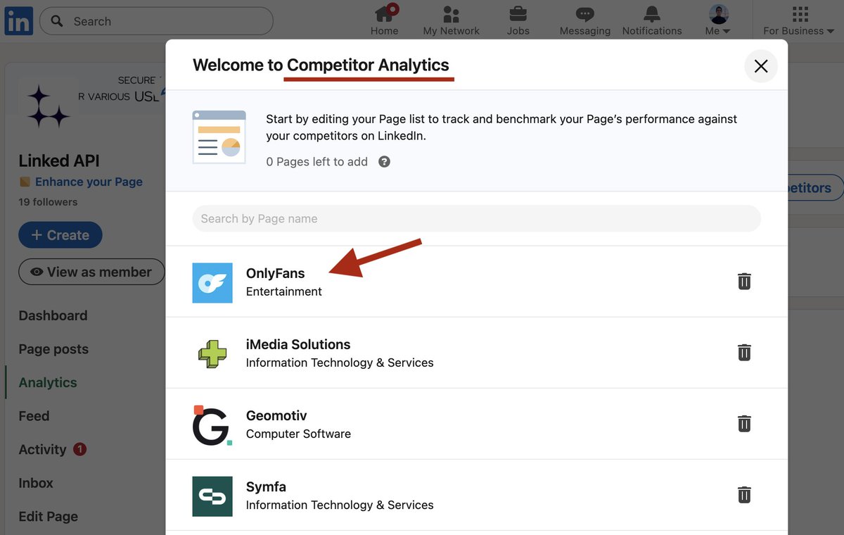 vladprudnikoff's tweet photo. LinkedIn just suggested OnlyFans as our direct competitor 😭 

- both have APIs
- both do subscriptions
- both provide "access"
- both have high retention

🤷‍♂️ can't argue with the data. https://t.co/ib8uQSamd4
