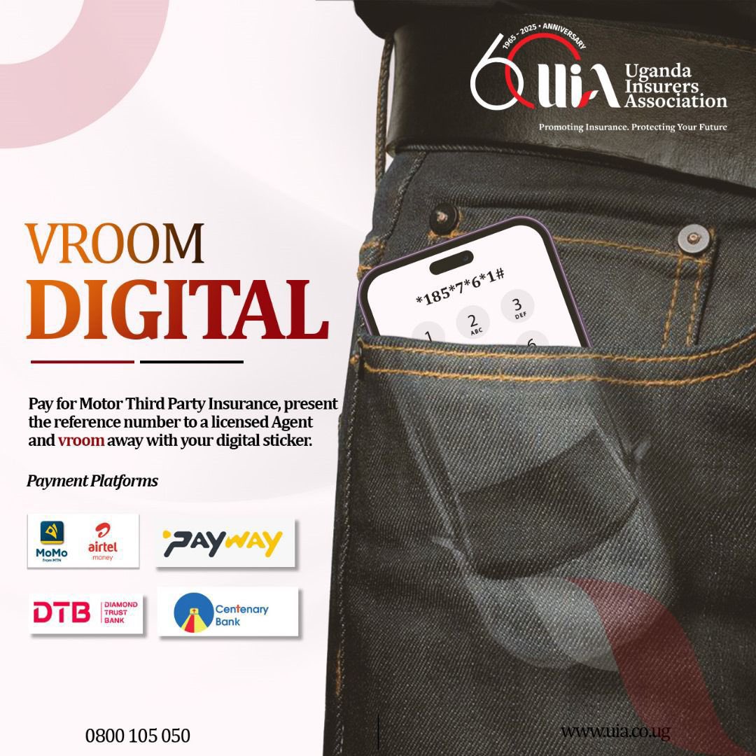 AllanSseky's tweet image. Motor Third party Abasinga muguyita musolo gwa motoka 😂😂🙌

Obusajja bwa traffic busumbuwa ku masaka road nga tolina Third party 😂🙌

Just dial *185*7*6*1# and you get your third party instantly. 

No need for a physical sticker 

#VroomDigital
#MTPDigitalStickers