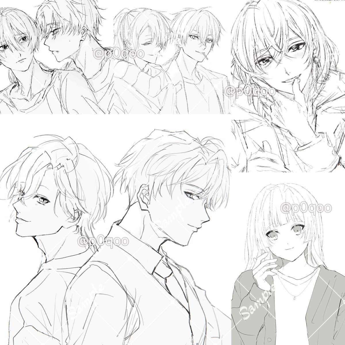 p0qoo's tweet photo. @xxx
求：OCキャラ(BL/NL)
譲：白黒、ベタカラーイラスト
範囲：胸上あたり
納期：1週間以内

譲は夢絵などなんでも可👌
簡易描き合いできる方いましたら🙇‍♀️
いいね中心に反応あれば巡回します🎶

#描き合い募集  #夢絵描き合い https://t.co/cALzySN2ho
