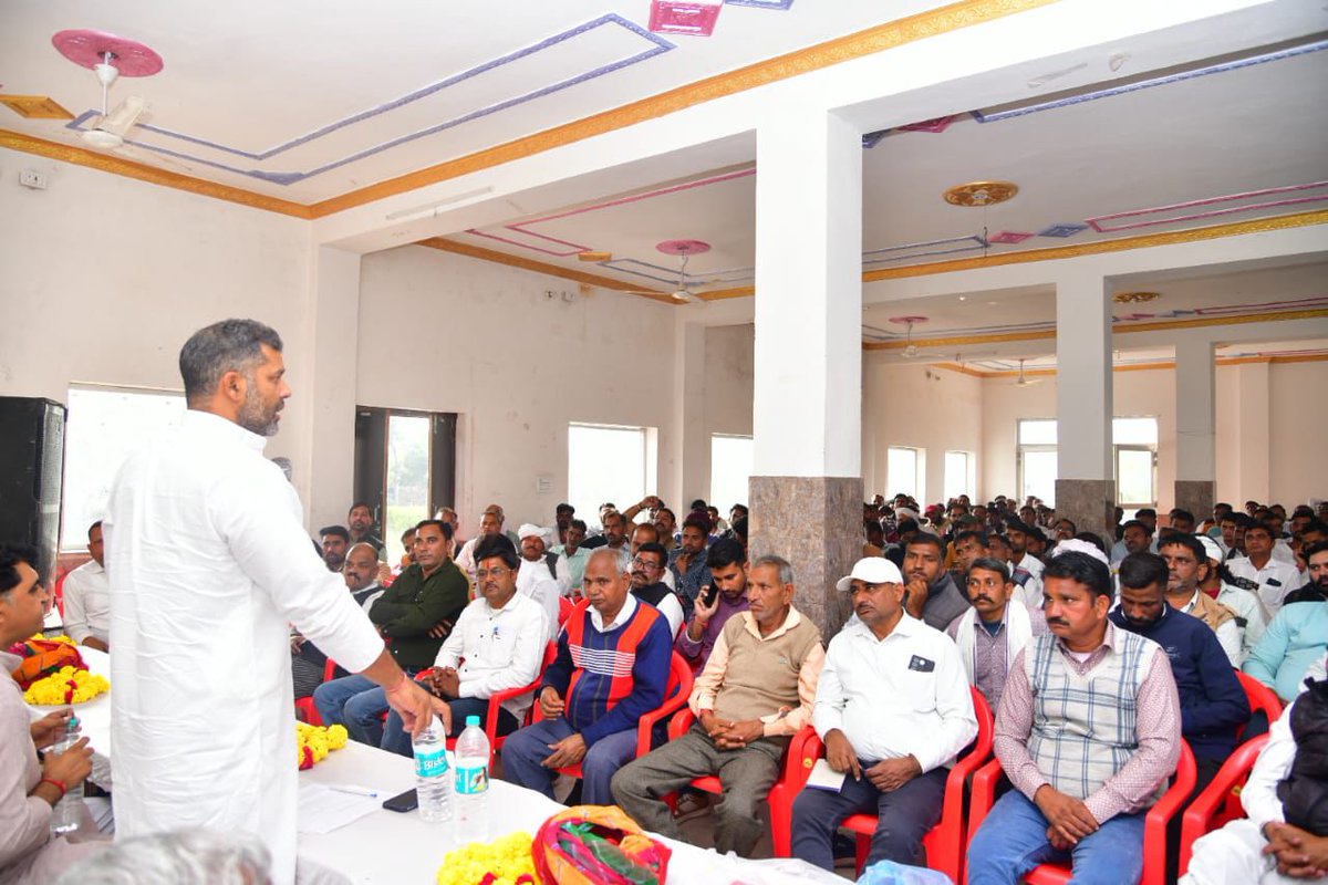 AshokChandnaINC's tweet image. हिंडोली नैनवां में बीएलए की बैठक l