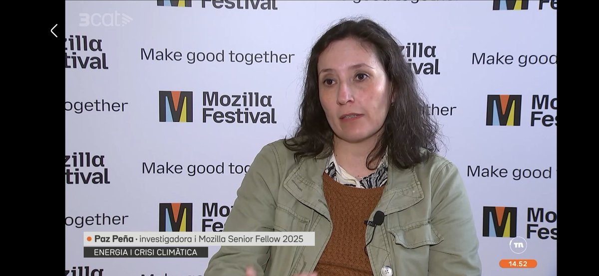 Els centres de dades i la IA ja impacten en la crisi climàtica

Una peça que surt en el context de la #COP30 i gràcies a l'entrevista a la investigadora Paz Peña, #MozFes #MozillaFestival 

3cat.cat/3catinfo/els-c…