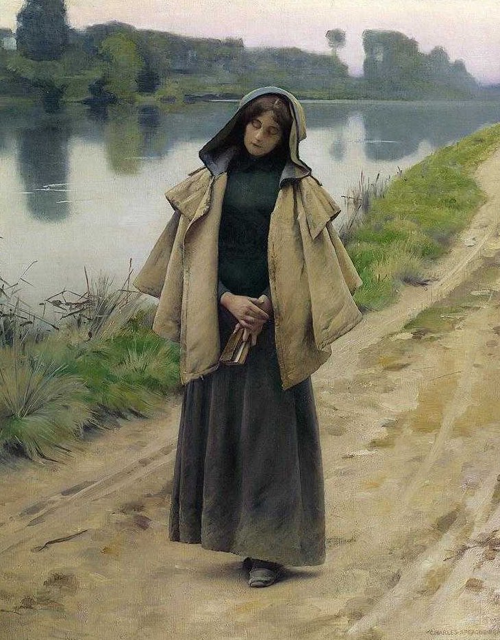 FrasesFranSales's tweet image. Hace tiempo te observo: caminas al lado del Señor,
pero no lo ves, no te vuelves hacia Él, no te confías con Él,
no le hablas, actúas sin Él. Tu corazón no está alegre.

+ François X. Nguyen van Thuan

F: Charles Sprague Pearce
#conversión #metanoia