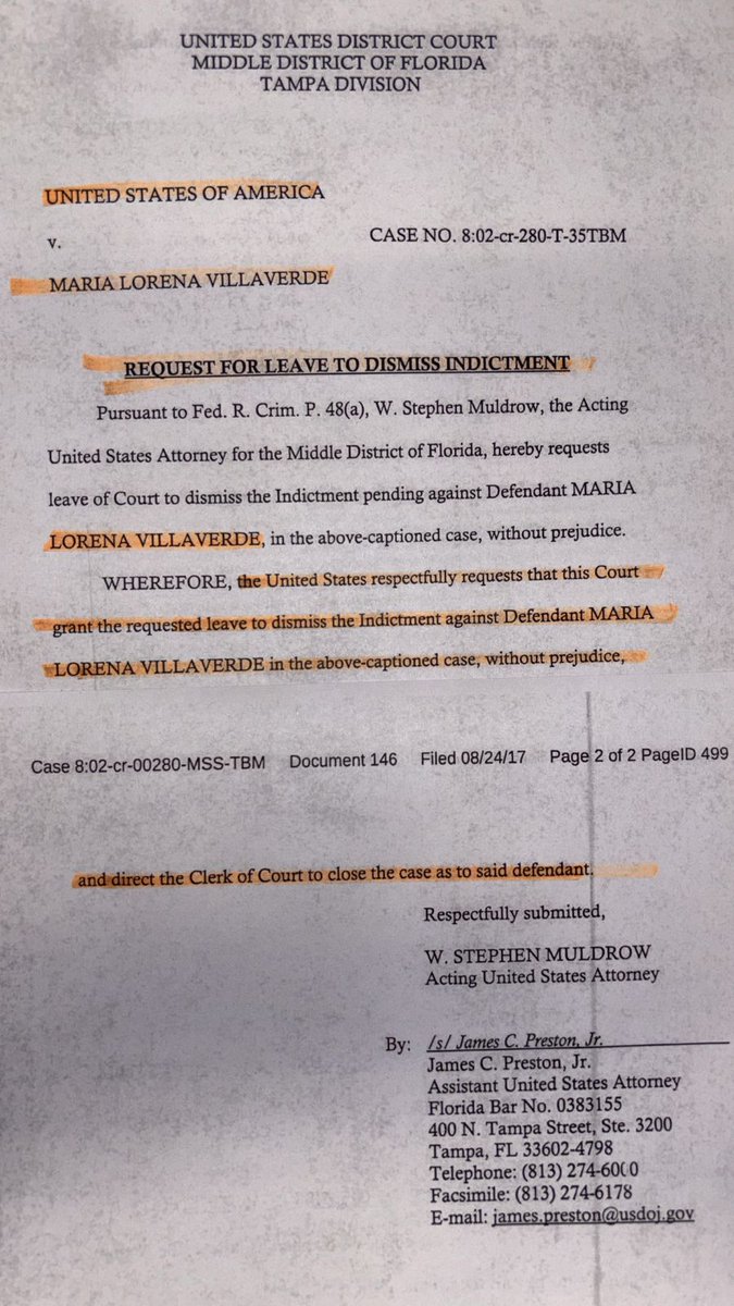 Dedicado a los amateurs que se comen todas las operaciones: he aquí la resolución estadounidense declarando la inocencia de la Senadora electa <a href="/LoreVillaverde1/">Lore Villaverde</a>: van a pedir disculpas o van a seguir difamando manga de bocones y aprendices? PD: el resumen en castellano segìn