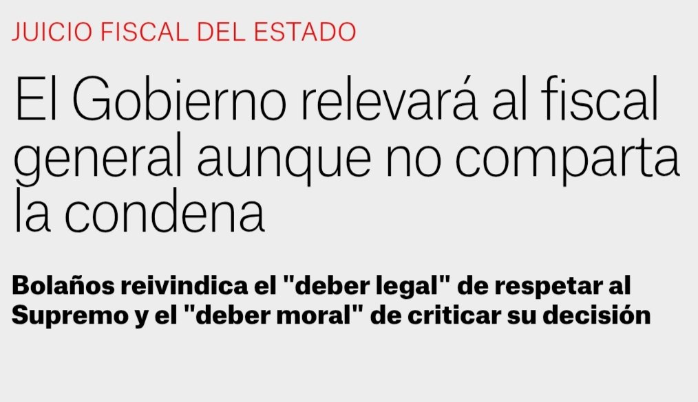 "El Gobierno relevará en los próximos meses aunque no comparta la condena"

- A las mujer del Presidente (la Bego)
- Al hermano del Presidente (el hermanísimo)
- Al candidato a la Junta de Extremadura, M.A. Gallardo 
- A la fontanera del PSOE (la Leire)