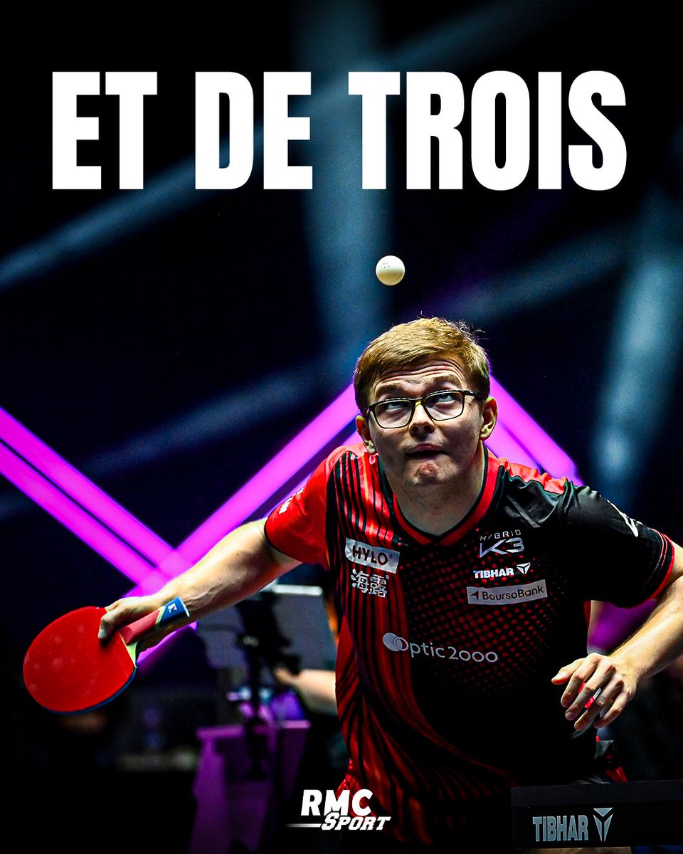 ✅🇫🇷 Alexis Lebrun qualifié lui aussi pour les #Finals ! 

🏓 La défaite de Jorgic à Mascate valide son ticket pour le dernier tournoi de la saison où il rejoint son frère et Simon Gauzy.

🔥 Trois Français dans le top 16 à la fin de l'année, c'est une première, et c'est tout