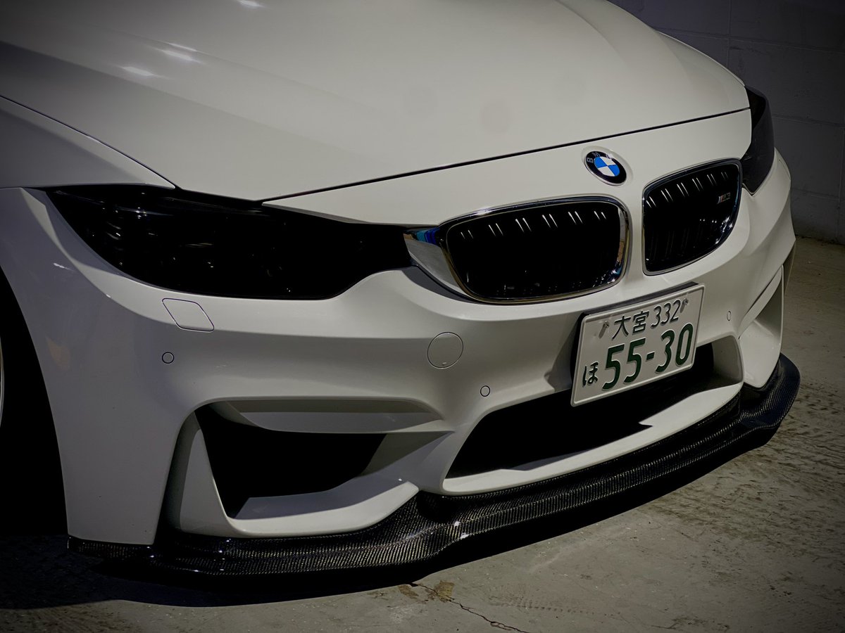 tak1301's tweet image. リップをよそ行き用に交換。
準備完了🙆‍♂️

#F80M3 #スタンスネーション #StanceNation