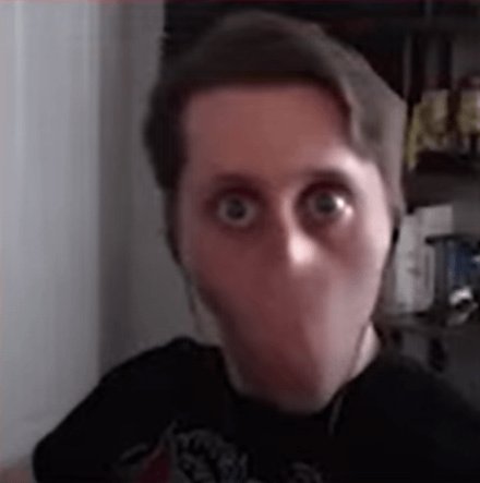 DewEnjoyer's tweet image. We should start making those horrifying Jerma edits with Charlie Kirk&apos;s face