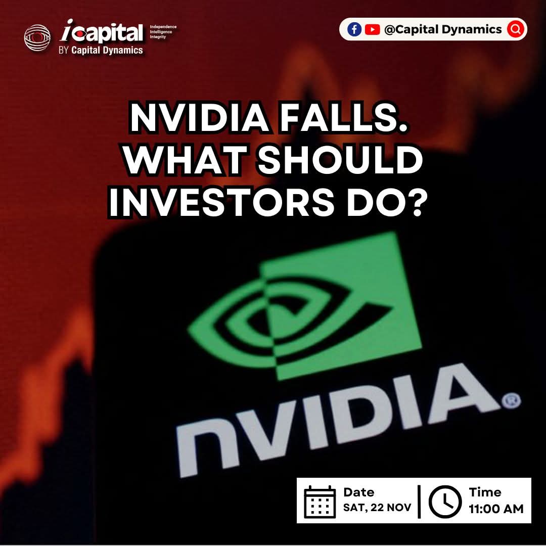 CAPITALDYNAMICS's tweet image. Global markets are trembling. Nvidia plunges and investors everywhere are asking the same question: What now?

Don’t walk into 2026 unprepared. Watch Capital Dynamics' video this Saturday (22 Nov).

FB: facebook.com/capitaldynamic…
YT: youtube.com/@CapitalDynami…