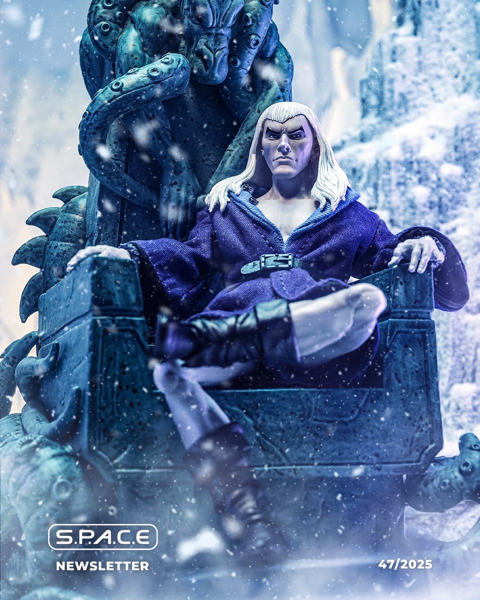 In seiner eisigen Festung erbarmt sich Nekron auf seinem Thron, Euch den neuen 📧 S.P.A.C.E Newsletter 📧 darzubieten 👏. Holt Euch die frohe Kunde und dann ab ins Wochenende!
spfg.nl/2025-47
