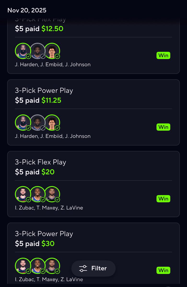 eagleonenca's tweet image. 6 days in a row had more but it only lets me post only 4 💰💰