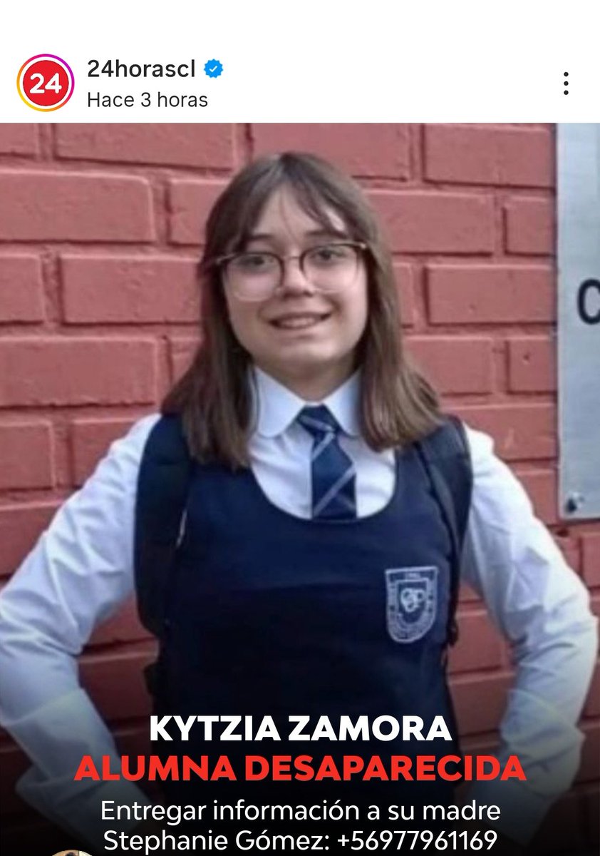 🗣️📣Difundir, por favor 

<a href="/Personaschile/">Personas Extraviadas 🇨🇱#LeyExtraviados</a>