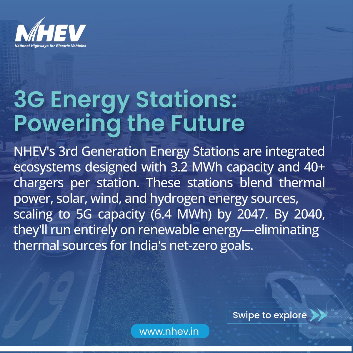 NHforEV's tweet image. NHEV is accelerating India’s e-highway revolution—5,500 km corridors, 3G Energy Stations, and a scalable PPP model under AHEM powering the shift to clean mobility.

#NHEV #EHighways #EVInfrastructure #CleanMobility