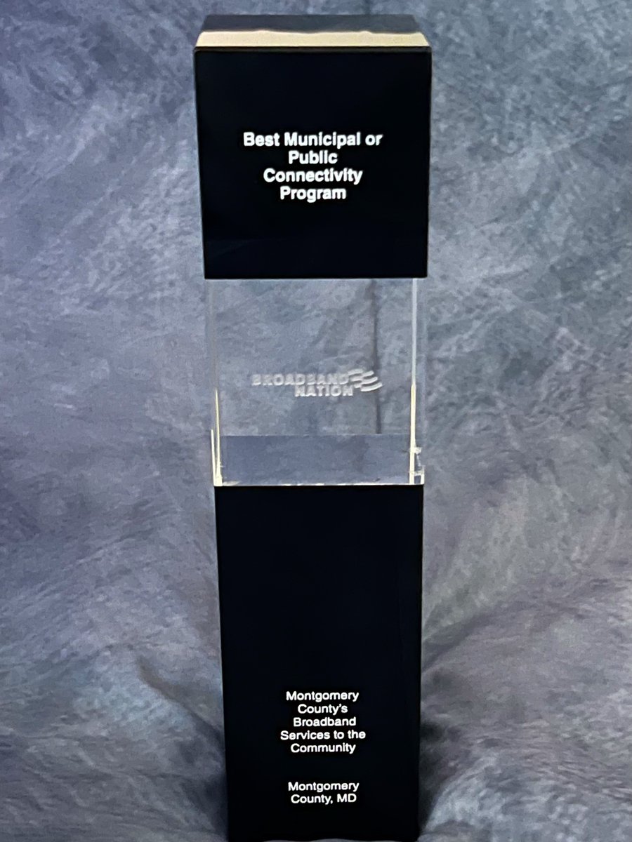 Montgomery County Office of Broadband Programs tweet media