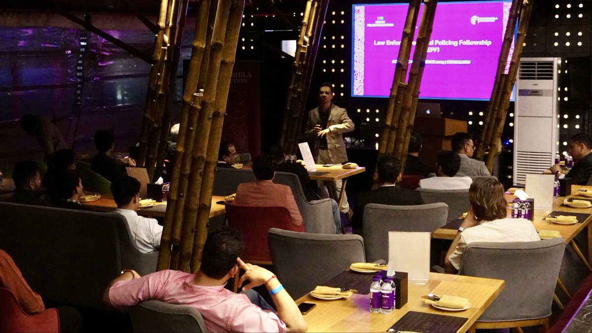 TakshashilaInst's tweet image. The 2025 in-person Law Enforcement and Policing Fellowship (LEPF) Academic Conference has begun. We kick things off at The Alchemy with the welcome, intros, and our signature LEPF Quiz.
#LEPF2025