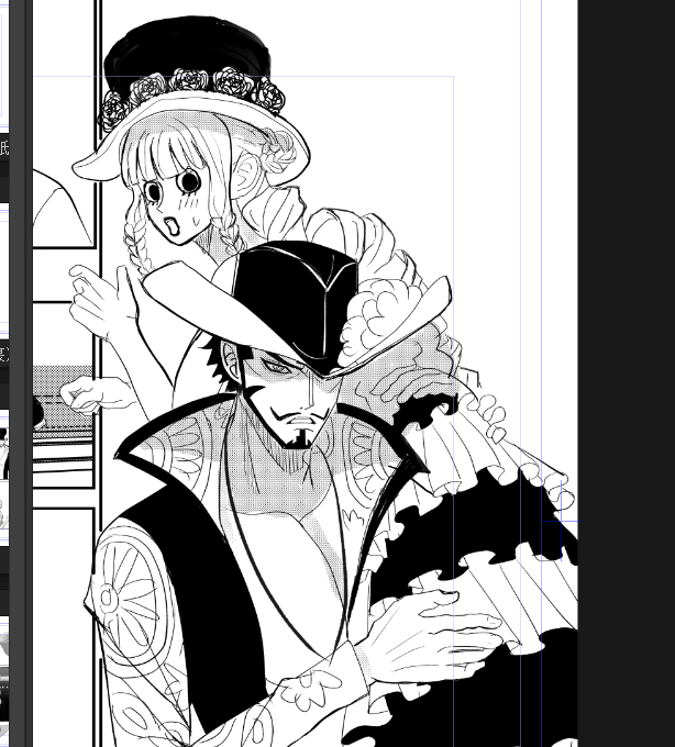 ミホペロ🦅👻wip
身長差もとても尊い・・・完成しますように・・・! 