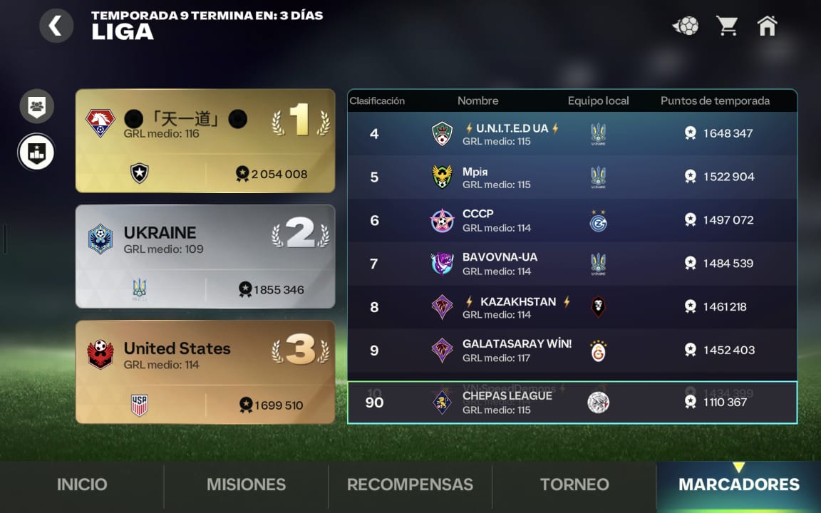 Somos una liga bastante competitiva, estamos en búsqueda de nuevos miembros.
Requisitos 
+117 GRL
Cumplir con los 2000 pt de actividad semanales
Ser activo en modos rivales 
Tenemos grupo de WhatsApp 
+57 3128948125
<a href="/tutiofifa/">Tío Fifah 🇨🇴 🇵🇸 حرة</a> <a href="/HDWolvie/">WolvieHD</a> <a href="/legas1710/">L E G A S</a> <a href="/JoseAlep1/">PALLADINO</a> <a href="/tahueno146632/">Tio rooney</a>