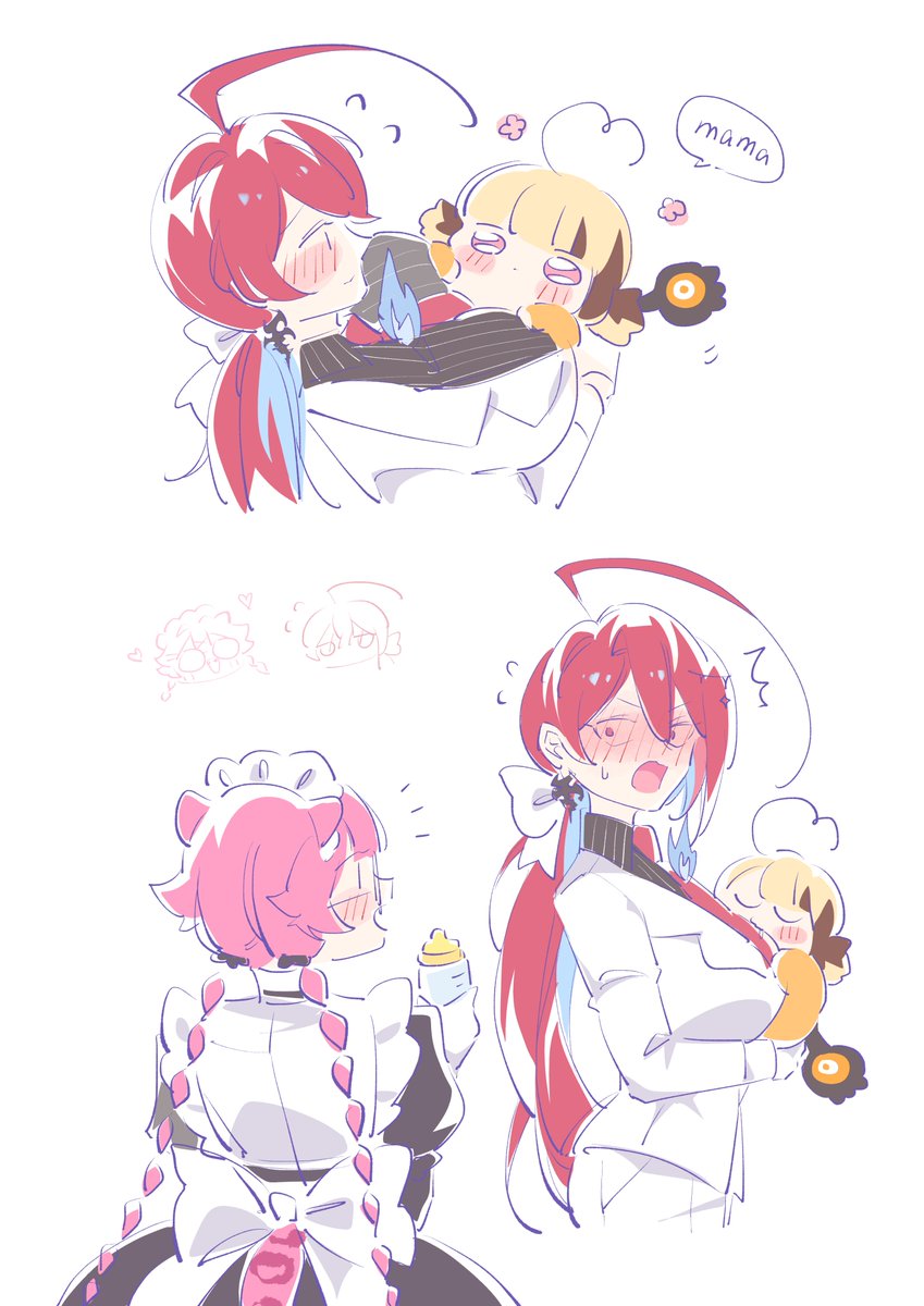 Makoto_Shih's tweet image. #BloodflameArt #rkggk 
feed gigi 🍼