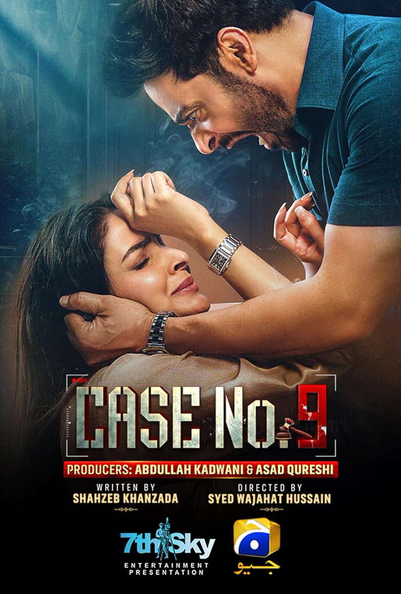 Every new episode of #CaseNo9 is a reminder of how urgently this issue needs attention. Truly appreciate <a href="/shazbkhanzdaGEO/">Shahzeb Khanzada</a> for bringing the reality of #rape cases to the forefront through this drama with clarity and courage. Applause to <a href="/s_qamarzaman/">Saba Qamar</a> &amp; all characters. Salute!