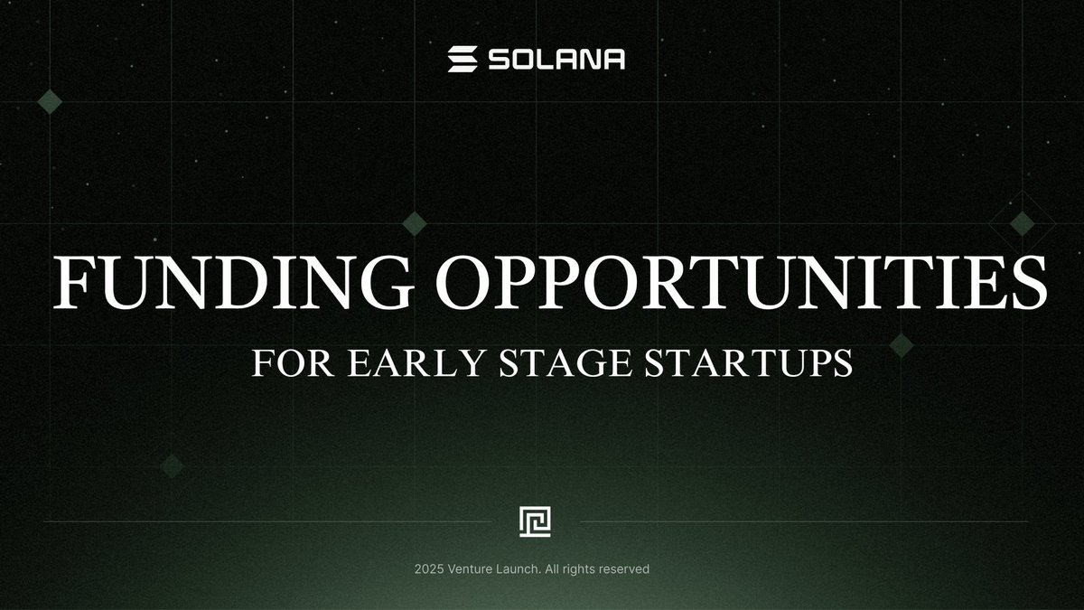 ivan_nomadz's tweet image. Solana Founder Seed Funding Pack: Grants &amp;amp; Accelerators

Discovering funding opportunities and accelerator programs that align with your vision typically consumes weeks of research.

I have gone through this path of getting seed funding with @nomadz_co, a web3-native travel…