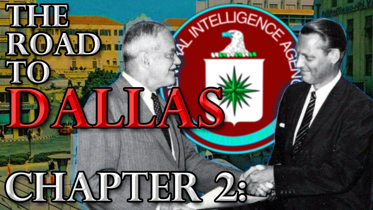 Eyes_wideopentv's tweet image. Coming to YouTube tonight at 5PM EST - the second instalment in the Road to Dallas Series. Here I cover the early career of David Atlee Phillips, who I characterize as a “spy’s spy”. 

I explore his early postings in Latin America, and most conspicuously, Lebanon in the mid-50s