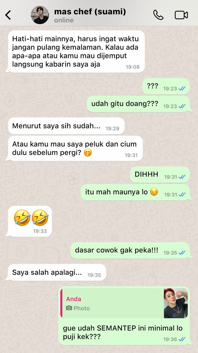 kopidumpz's tweet image. jaemjen one tweet au
; minta dipuji