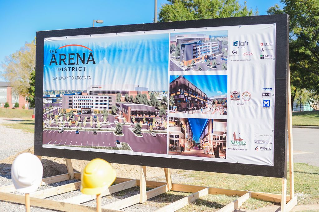 ICYMI: We officially broke ground on The Arena District last week! Exciting things ahead for North Little Rock.

#NorthLittleRock #PulaskiCounty #Argenta #ConwayManagement #SpanHospitality #WillyDs