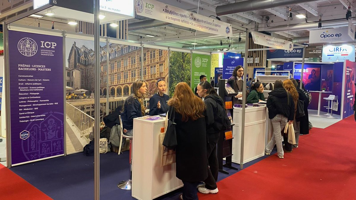 Envie d'en savoir plus sur nos 17 #licences, nos 4 #prépas et nos 2 #bachelors ? 
Venez nous rencontrer au salon européen de l’Éducation à Porte de Versailles, jusqu'à dimanche. On vous attend nombreux.  
📍Rdv au Pavillon 7.2 - stand K5