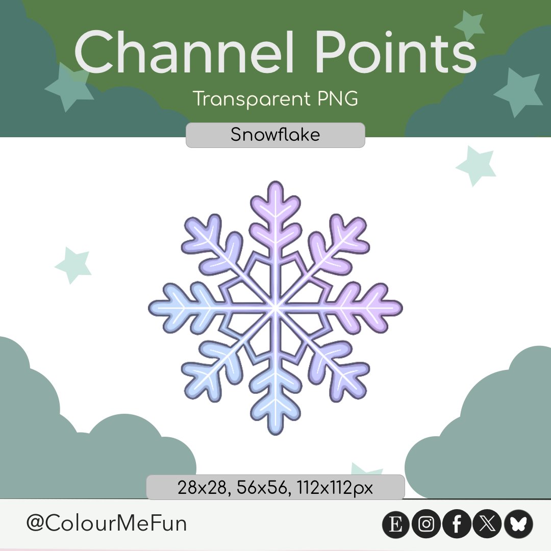 ColourMeFun's tweet image. 🎉 New Twitch goodies just dropped! 🎨✨

Get into the holiday spirit with my brand new Twitch emotes &amp;amp; channel point badges — perfect for decking out your chat this season! ❄️🎁

🔥 Ready for instant download, so you can start spreading cheer (and chaos) in your streams today!