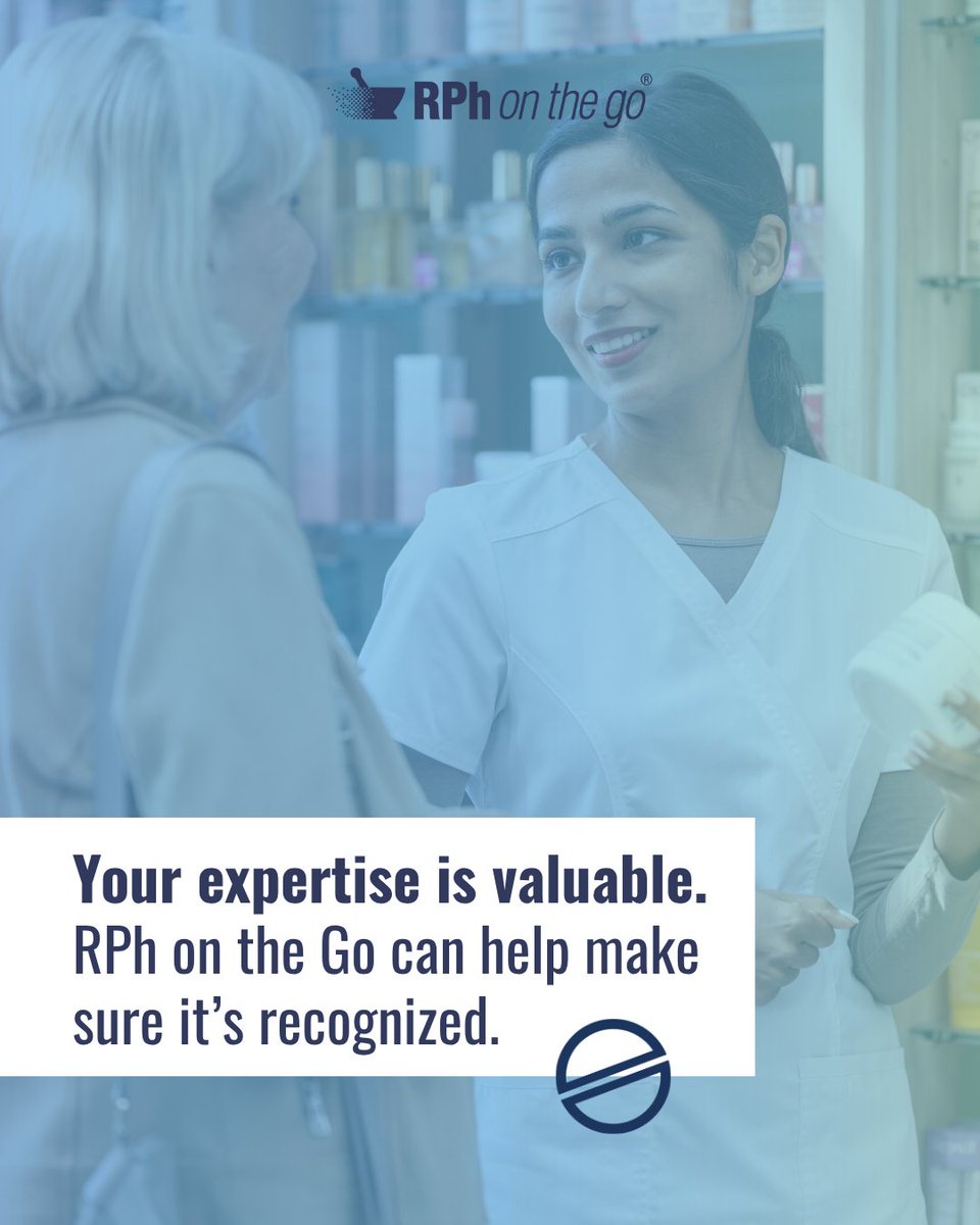 rphonthego's tweet image. We value the expertise you bring and the care you provide to your community. If you’re seeking a team that truly supports you at every stage of your career, discover opportunities with RPh on the Go.