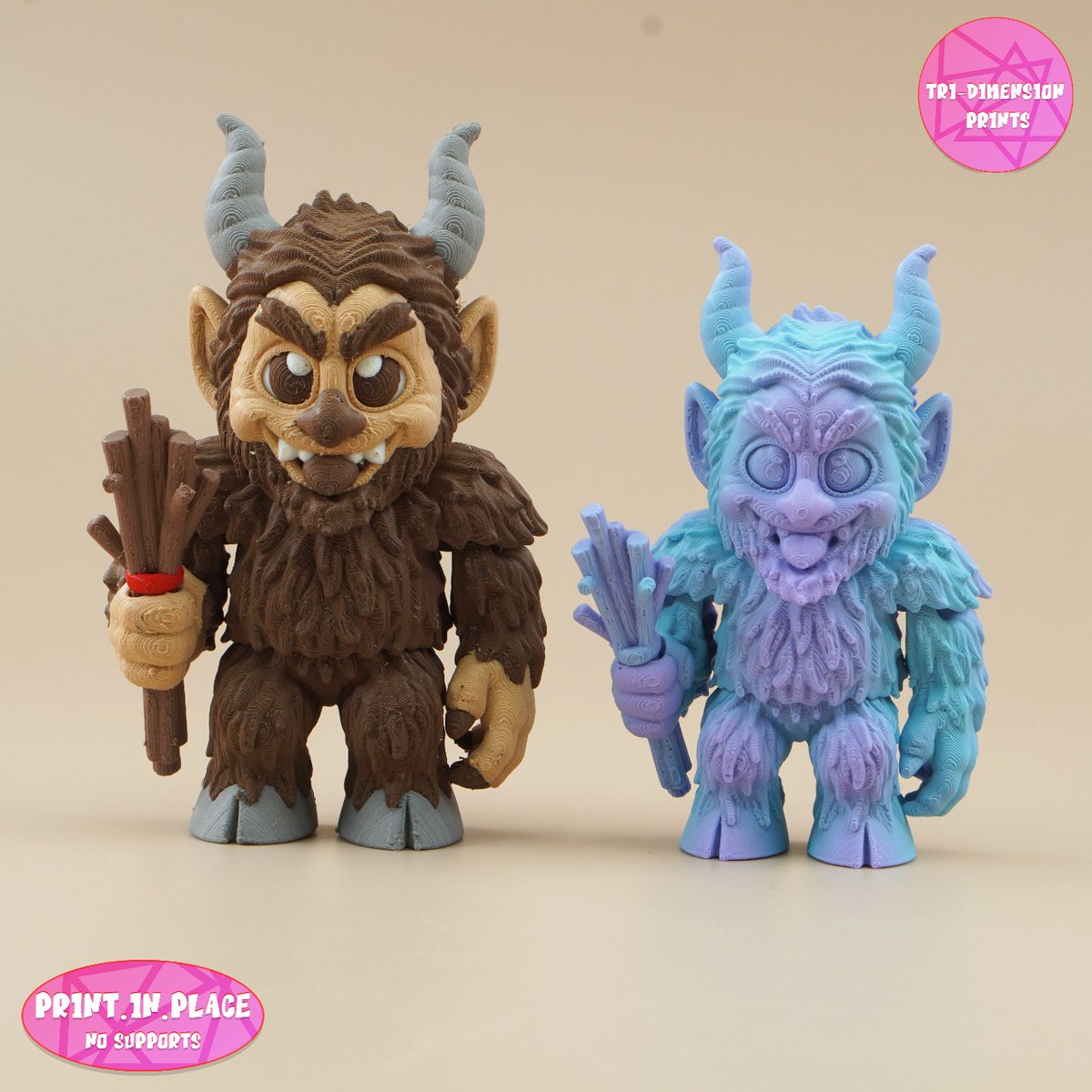 prints35833's tweet photo. Cute Flexi Krampus Now Available In @Cults3D  

STL LINK :- https://t.co/y8dAA8q1eg

#3DPrinting #3dprint #cults3d #3dprinted #3dstl #flexikrampus #krampus https://t.co/Lb4DNZqt8V