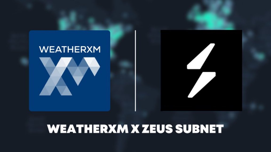 We're partnering with <a href="/WeatherXM/">WeatherXM</a>, the world's largest decentralized weather network.

Thousands of WeatherXM stations to be wired into Zeus’ validation layer. WeatherXM provides the observations Zeus needs to move from global accuracy to hyper-local precision. 

Ultimately, this