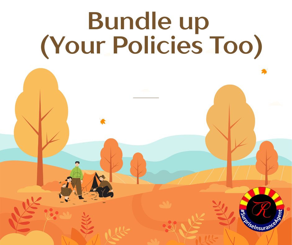 It's sweater weather, time to bundle up! But don't stop there... bundle your home + auto insurance too and save some serious money. 

#BundleAndSave
#FallSavings
#SurpriseInsuranceAgent