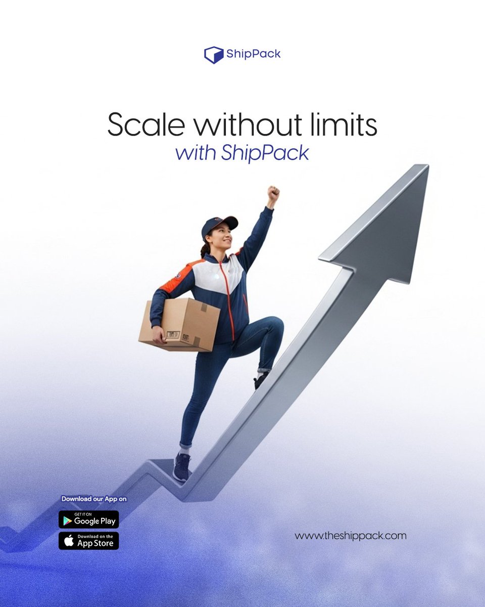 TheShipPack_'s tweet image. Business growth isn’t about working harder, it’s about working smarter.

ShipPack makes logistics one less thing you need to worry about on your growth journey. 

#ShipPack #BusinessGrowth #ScaleSmart #LogisticsPartner