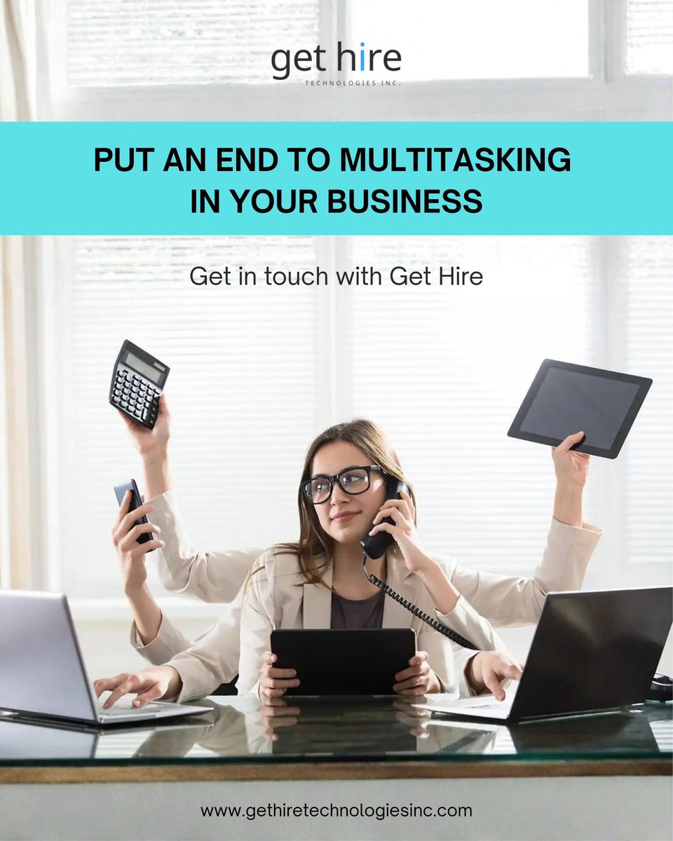 gethiretech's tweet image. Your business doesn’t need a superhero with six hands
It needs the right support system.✅
Partner with Get Hire and eliminate unnecessary multitasking today.

#GetHire #StaffingSolutions #BusinessEfficiency #ScaleYourBusiness #WorkSmartNotHard