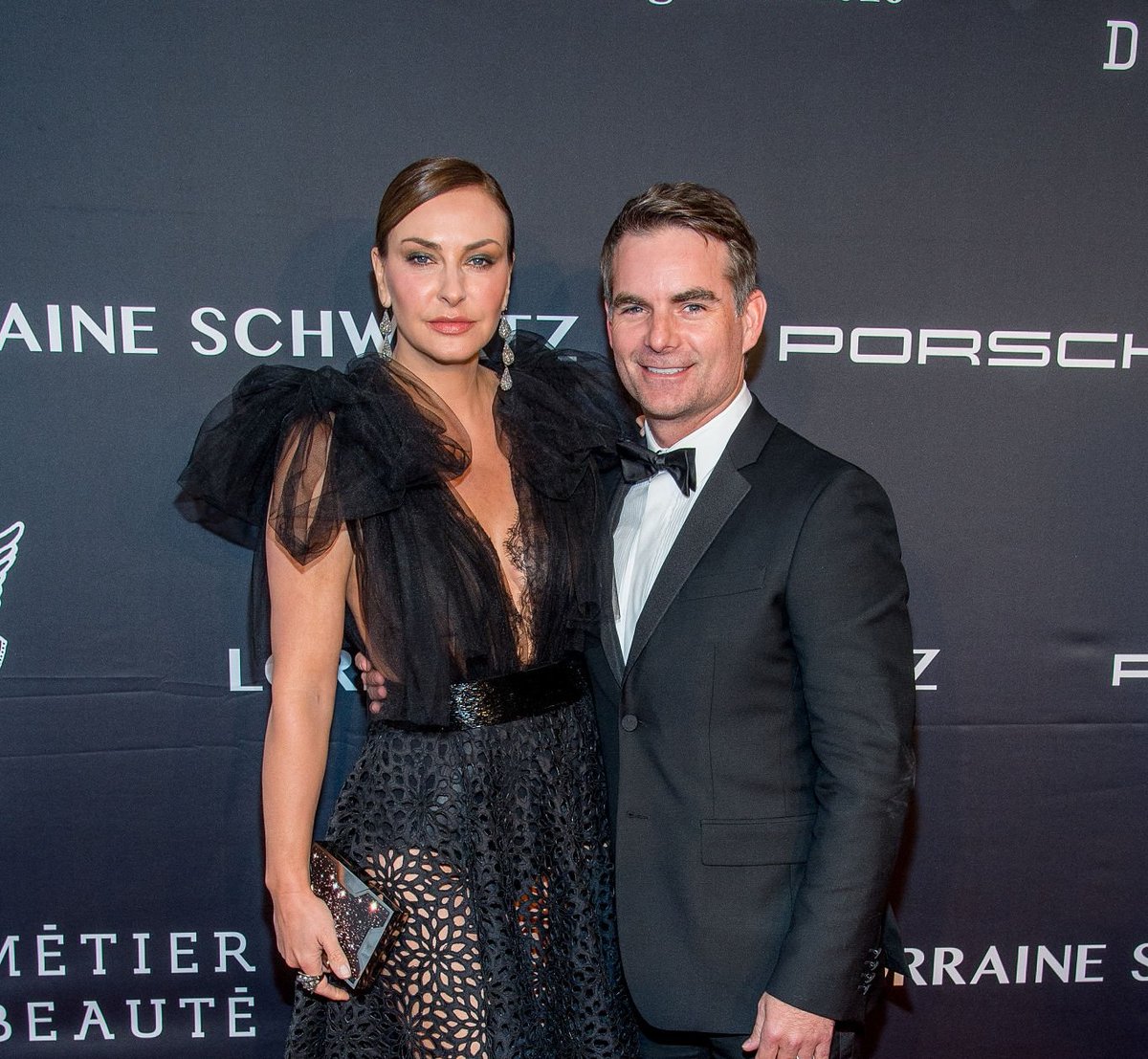 November 21, 2016: Jeff Gordon and his wife Ingrid attended the annual Angel Ball event benefiting Gabrielle's Angel Foundation for Cancer Research in New York City. #NASCAR