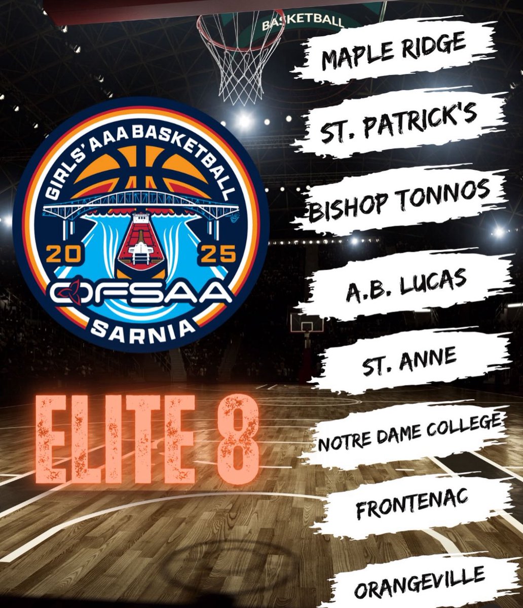 AddisonFicon's tweet image. Day 1 of the #OFSAA AAA Championship (Sarnia, ON) is behind us, and the Saints are among the province’s top 8. Proud, grateful, but nowhere near finished. This group has more to give — and we’re hungry for what’s next.”