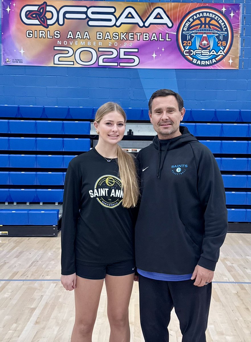 AddisonFicon's tweet image. Day 1 of the #OFSAA AAA Championship (Sarnia, ON) is behind us, and the Saints are among the province’s top 8. Proud, grateful, but nowhere near finished. This group has more to give — and we’re hungry for what’s next.”