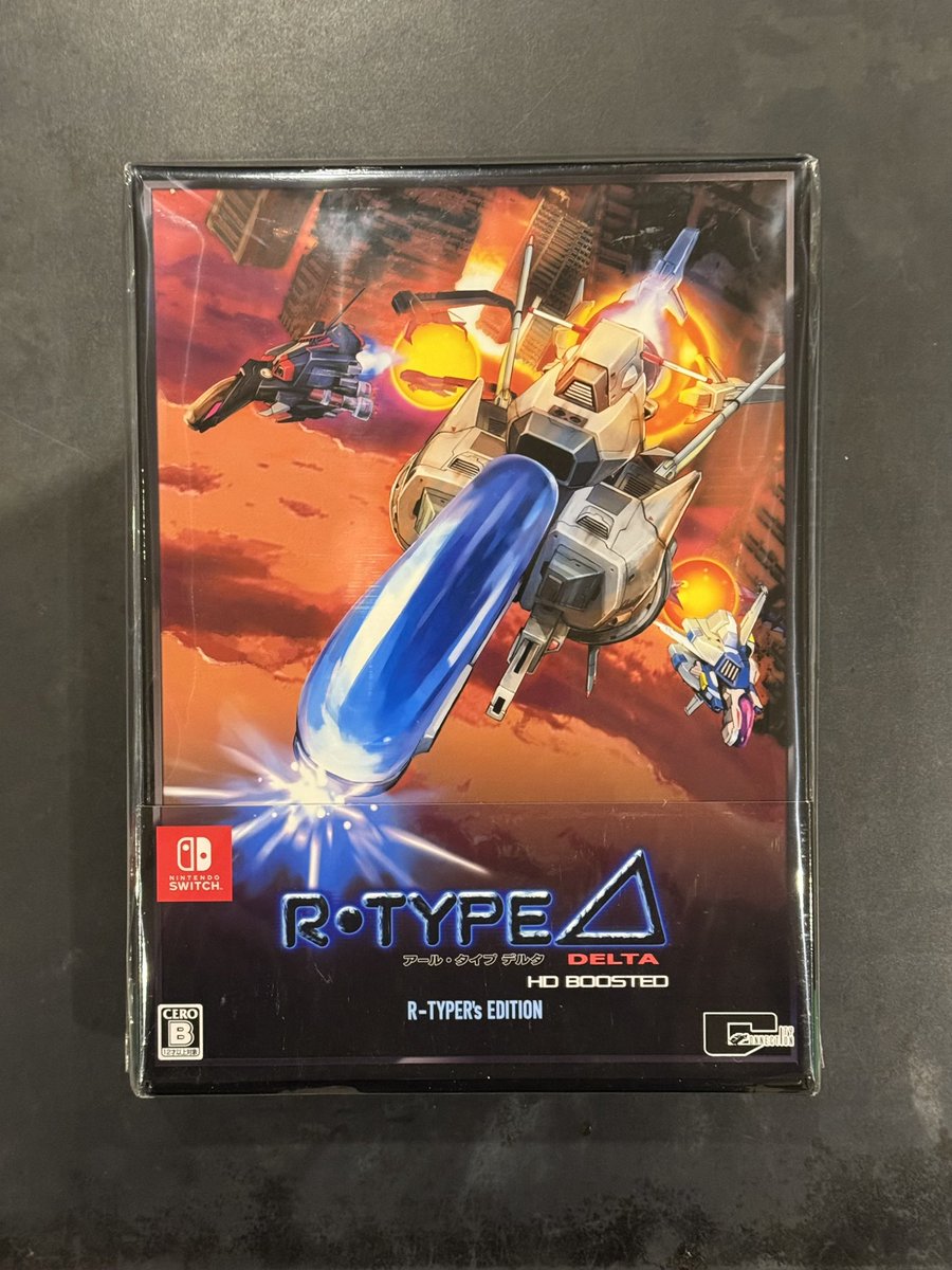 RedRabbit_para's tweet image. ゲームお宝探し

#Switch 
#R・TYPEΔ 

発売から一日遅れで着弾！
とりあえず届いて、ホッとしました🤣✨