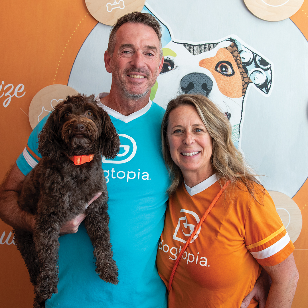 After witnessing the healing power of dogs, Shannon and Marshall Martindale of Robinson have opened a new business in Moon dedicated to them. Read more:  
alleghenywestmagazine.com/Back_issues/20…