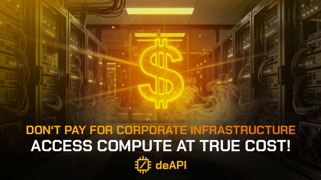 GamerHashCom's tweet image. Why is @deAPI_ up to 20× cheaper than traditional AI APIs? 🤔

The math is simple:
▫️ No massive data center overhead
▫️ No enterprise markup
▫️ Consumer GPUs = lower operational costs
▫️ Distributed network = better utilization

You&apos;re not paying for corporate infrastructure.…