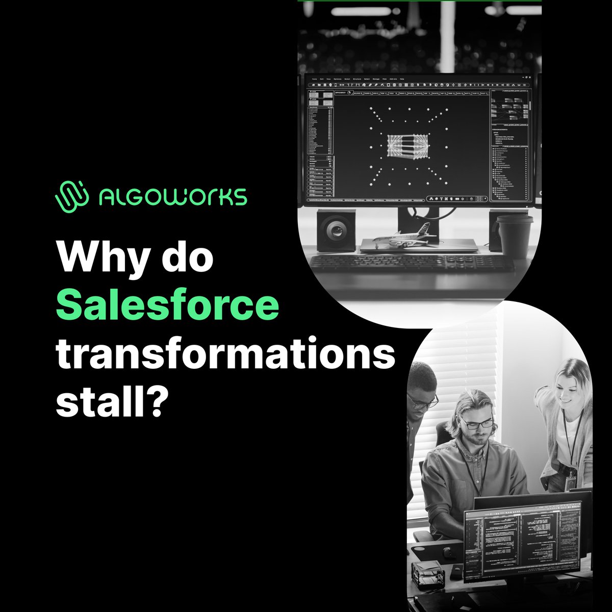 algoworks's tweet image. Why do Salesforce transformations stall?​

It’s not Salesforce, it’s the execution! From unclear goals to poor data quality and lack of user training, many factors contribute to a lack of transformation.​

The solution: Define, Build, Run – a framework by Algoworks that…