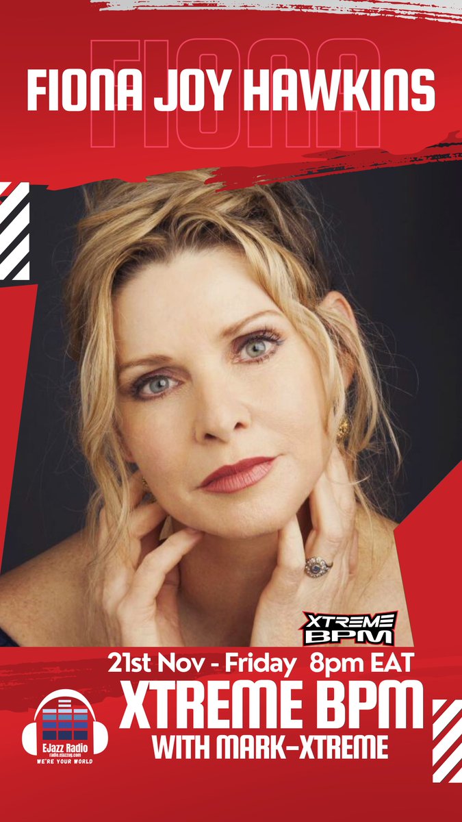 XtremeBpm's tweet image. We are live with @fionajoymusic  Today on the #XtremeBPM with Mark-Xtreme
8pm EAT (East African Time) , Australian Time 4:00am , 5pm UK time, 12pm EST, 9am PST

Join us : radio.ejazzug.com