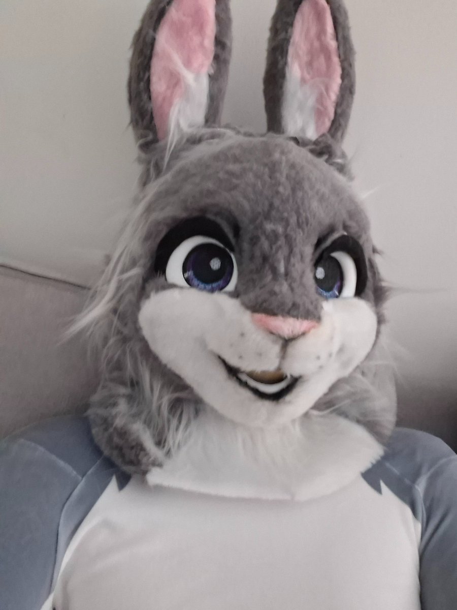 AjoshiTheBunny's tweet image. My first #fursuitfriday