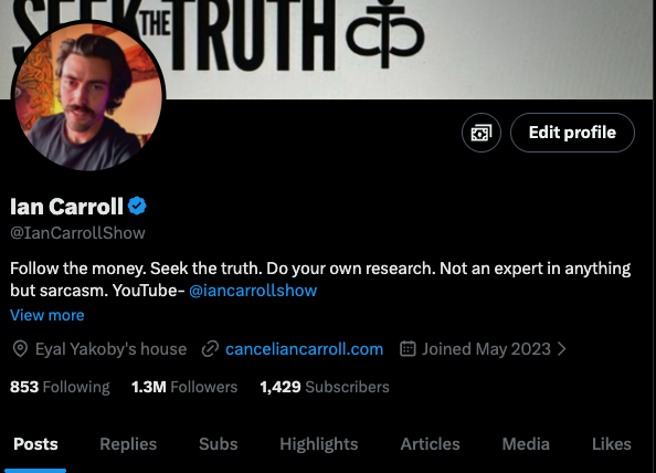 Ian Carroll tweet media